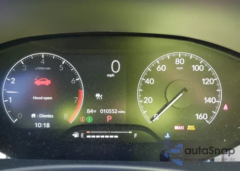 2024 Honda Civic Ex-L из США, поврежденный, VIN 19XFL1H71RE003647